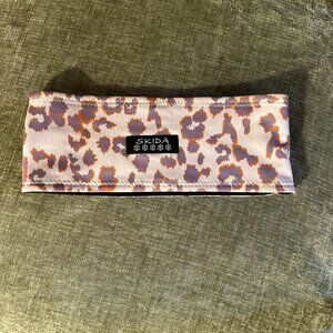 Skida Pink Leopard Fleece-lined Headband - OS